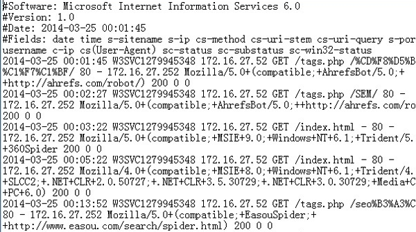�ٶ�֩����־�ļ�����